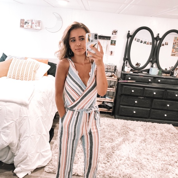 Adorable Stripe Jumpsuit!! - Picture 7 of 8